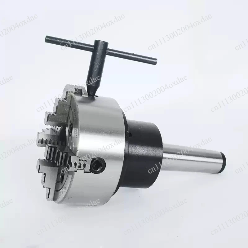 1pcs MT2 MT3 MT4 MT5 Taper Shank Rotary Chuck Flange 3 Jaws 4 Jaws 100mm 125mm 160mm 200mm Jaw Chuck for Grinders and Lathes