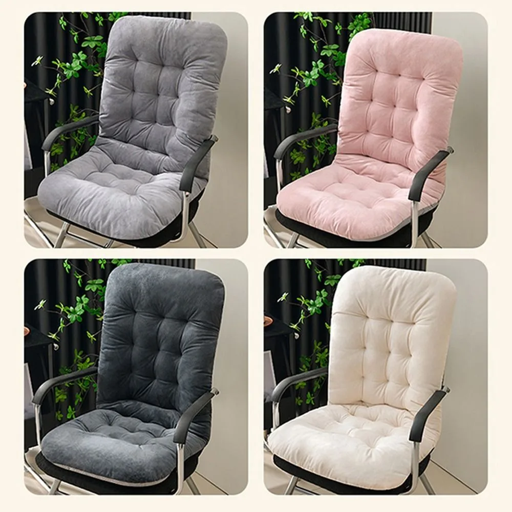 Durable 45*93cm Chair Cushion Washable Cotton Recliner Cushion Long Pouf 2 in 1 Seat Cushion Outdoor Supply