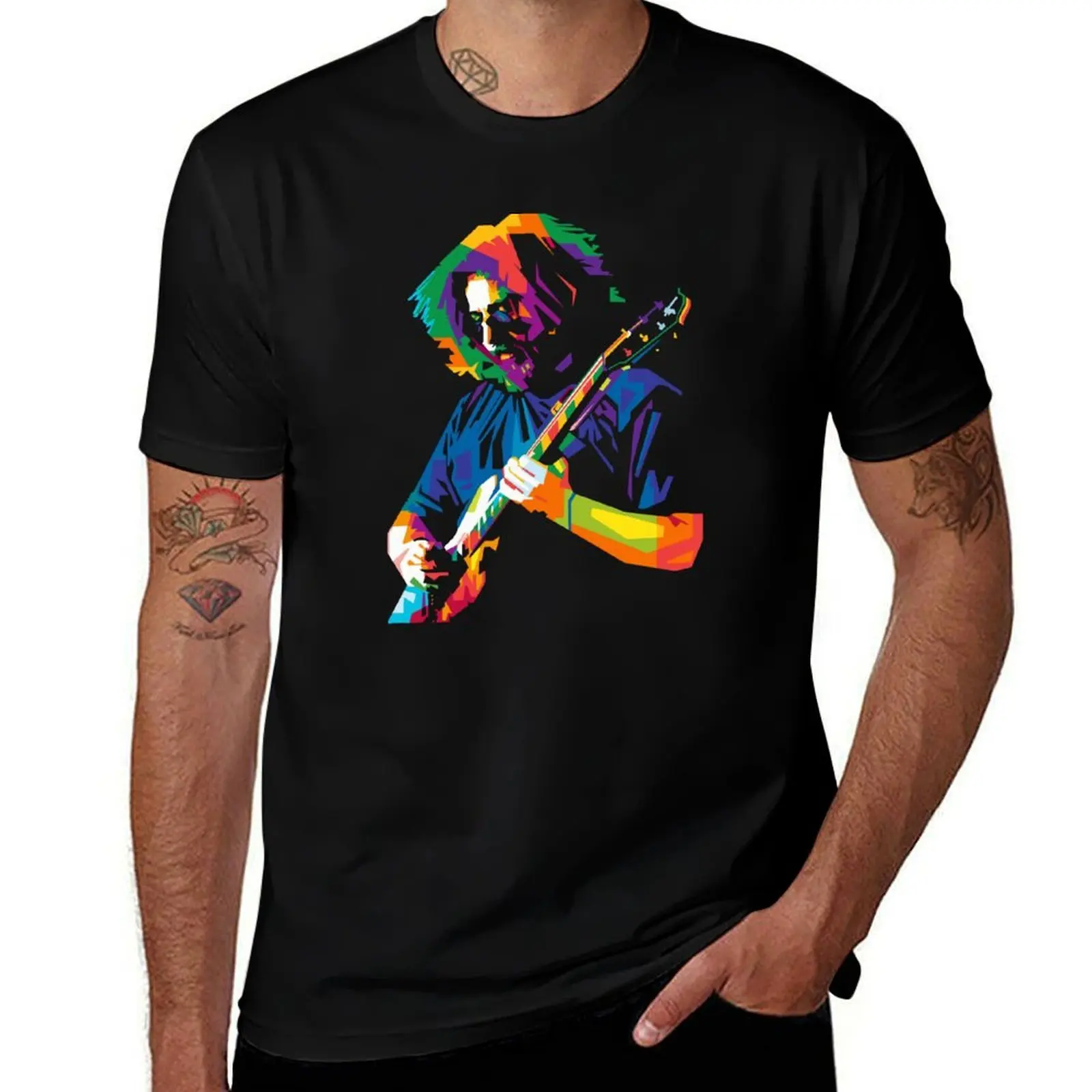 Jerry Art of Grateful T-Shirt cotton t shirts man 100% T-Shirt