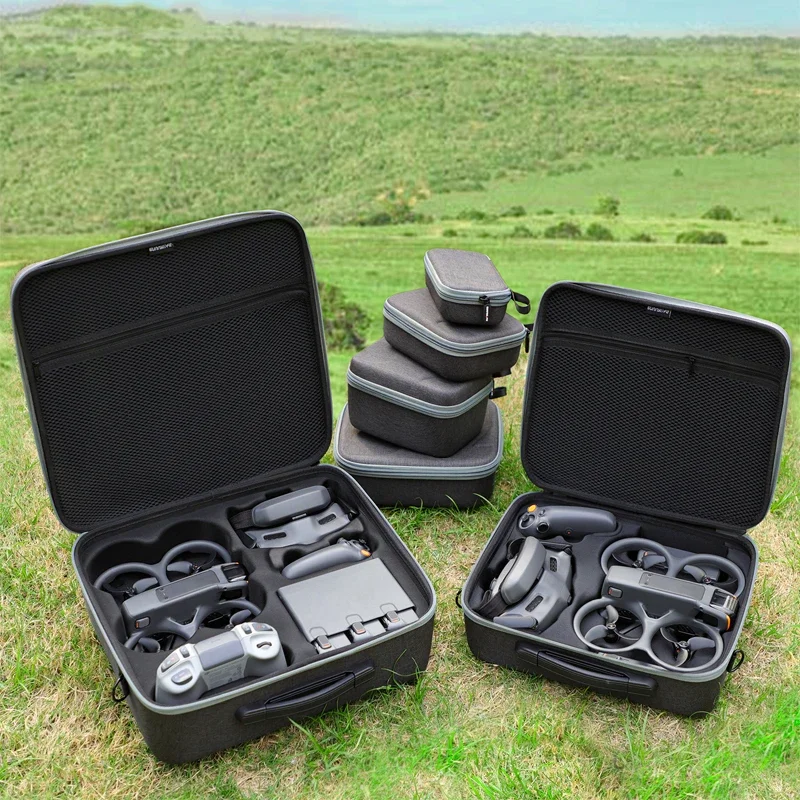 Portable Storage Case Combo Bag Handbag Remote Control Drone Bag For DJI Avata 2 / Goggles 3 / FPV3/ RC Motion 3 Accessories