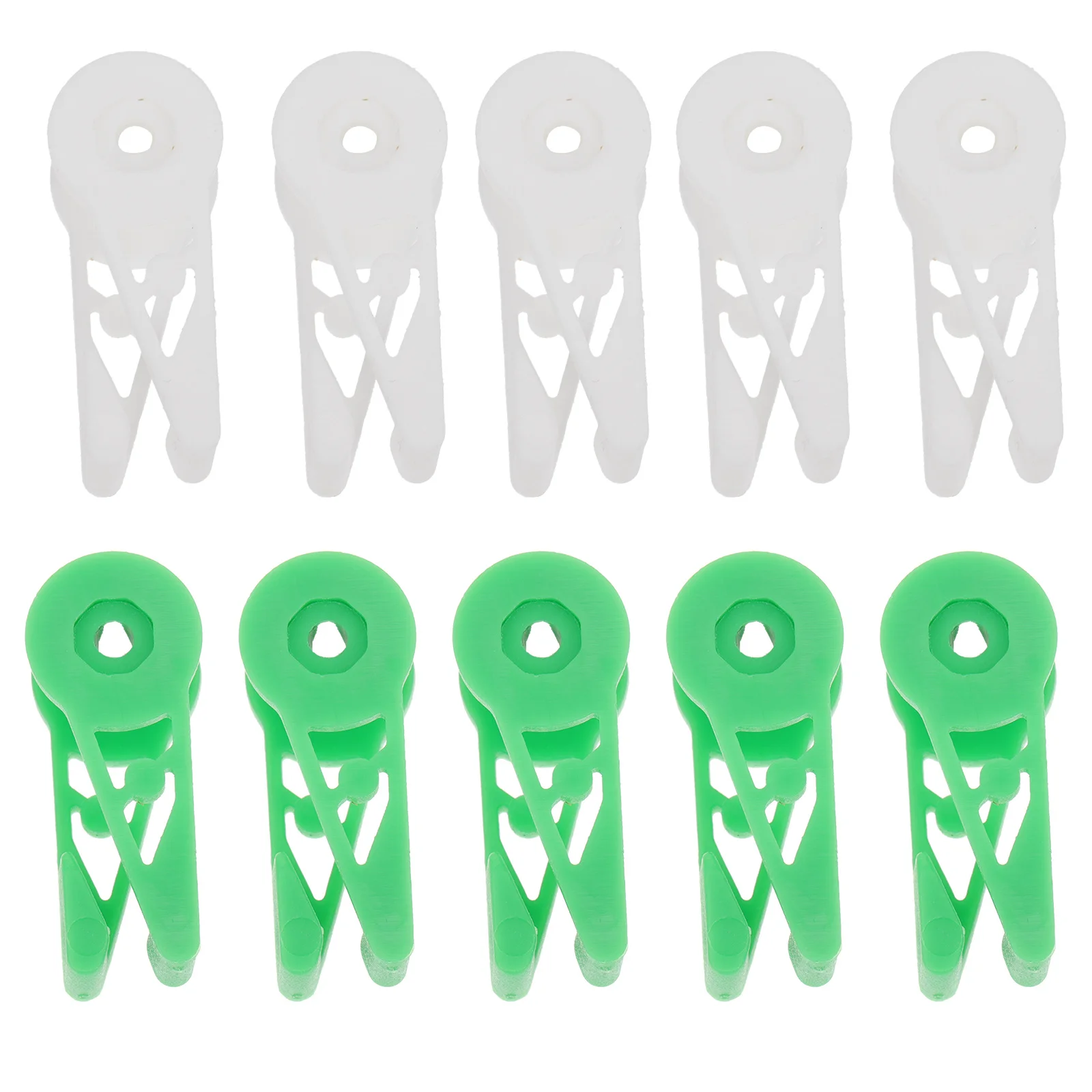 20 قطعة من مشابك ثني النباتات البلاستيكية 360 درجة قابلة للتعديل لفروع شجرة الفاكهة وجذع الزهور يدعم لوازم الحدائق #5