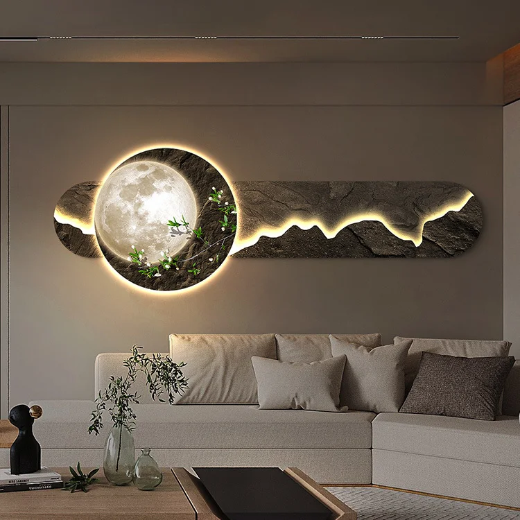 LED light light advanced sense mural light modern light luxury living room sofa background wall painting bedroom corridor