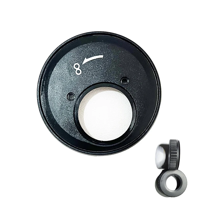 Eyepiece Cap Retaining Ring Cover with 8 Figure Focus Ring Lens Protection Ring 1PCS for Total Station ES Series CX100 Le K Ect.