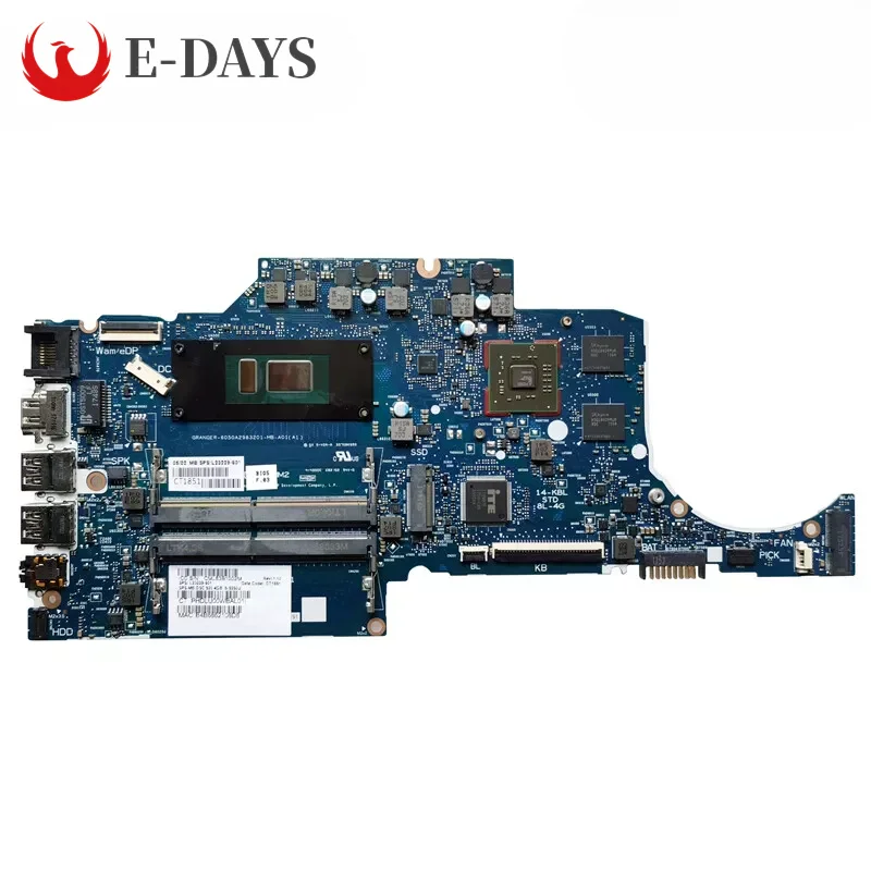 For HP 14-CK1000 240 G7 Laptop Motherboard L23229-001 6050A2983201-MB Notebook Mainboard with I5-8250U CPU 520 4GB GPU