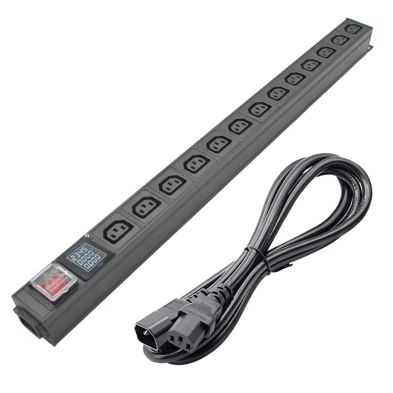 

Aluminium alloy PDU power strip Power Link Output Box 13 AC C13 powercon inlet and outlet SOCKET C14 port AU US UK C14 PLUG