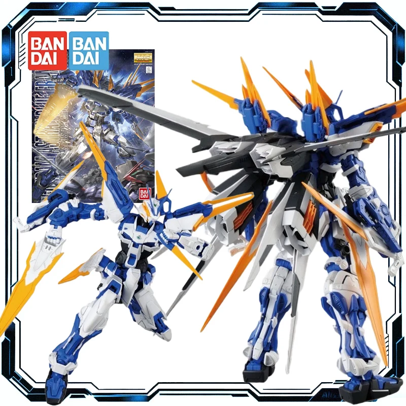 

Bandai Original GUNDAM MG 1/100 Gundam Astray Blue Frame D Assembly Model Action Figure Toys for Boys Girls Kids Gift