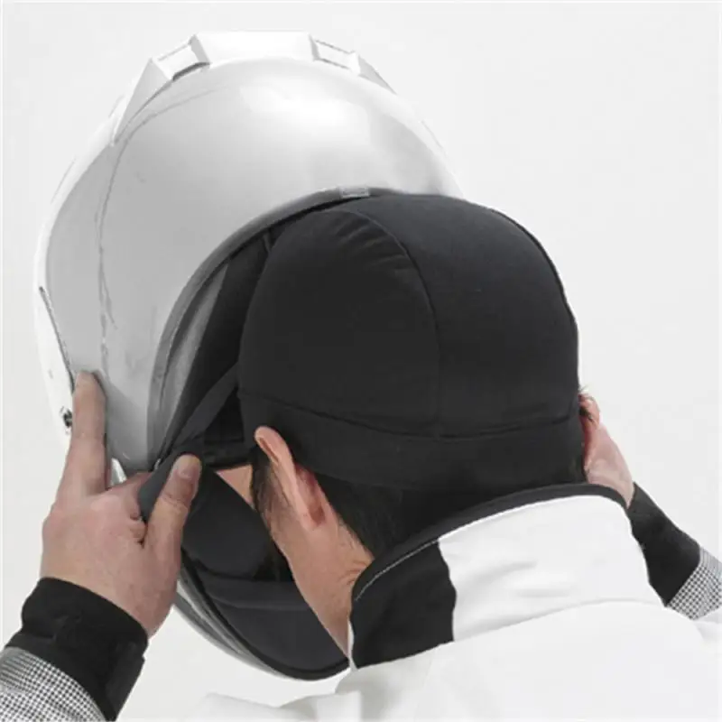 Breathable Mesh Mens Motorcycle Helmet Inner Caps Anti-Sweat Hat Thin Motocross Racing Ski Under Helmet Lining Caps