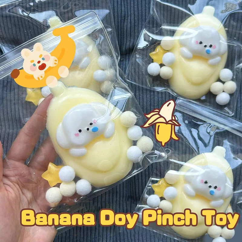 Nette Katze Stress Relief Weiche Squeeze Spielzeug Cartoon Hund Kneifen Dekomprimieren Spielzeug Langsam Rebound Sicher TPR Spielzeug Für Kinder Geschenk