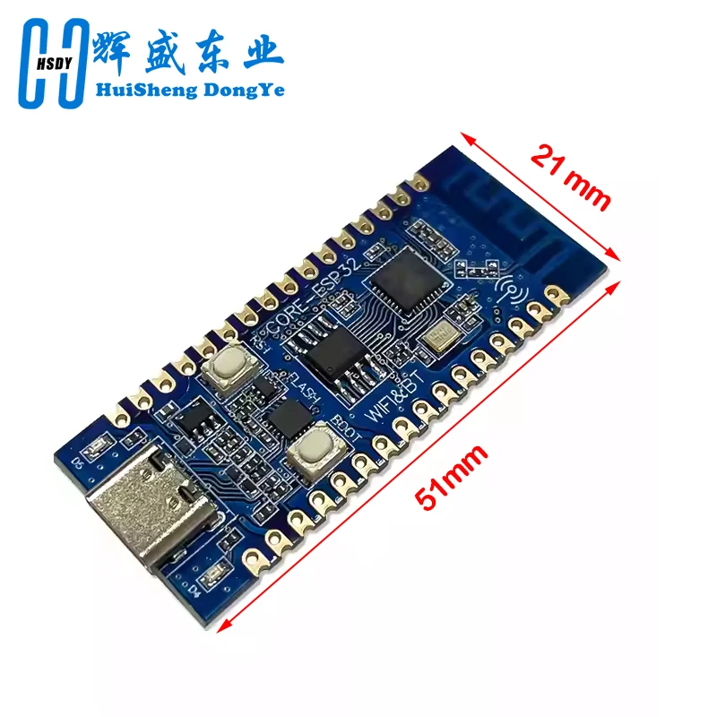 ESP32 Development Board ESP32 C3 LCD CORE Board Onboard 2.4G Antenna 32Pin IDF WiFi + Bluetooth CH343P for Arduino Microprython