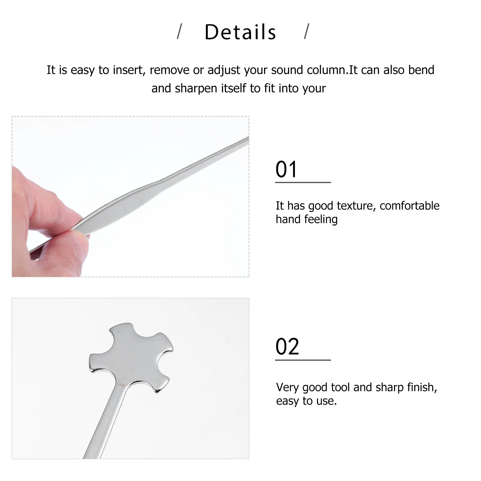 

Violin Alloy Sound Post Setter Sound Column Hook Professional Durable Violin Viola Cello Instrument Tuner Viola Column Hook