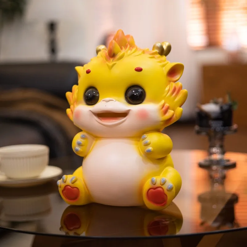 Dragon Storage Money Boxes Anime Cartoon Room Decor Large Salon Modern Chinese Cute Piggy Bank Save Space Cofre Home Products