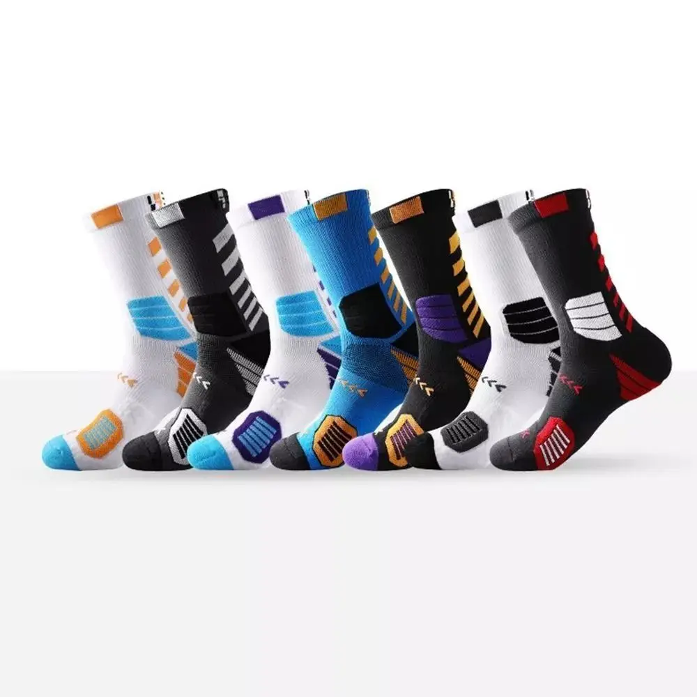 

Sportswear Sports Socks New Breathable Professional Cycling Sock Classic Soft Football Stockings