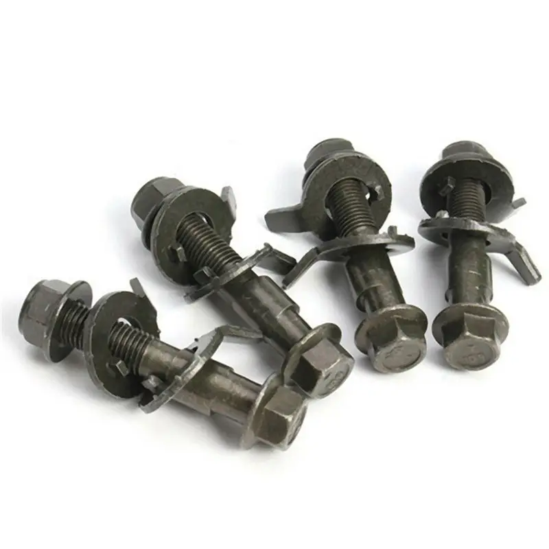 12Pcs 14Mm Steel Car Four Wheel Alignment Adjustable Camber Bolts 10.9 Intensity