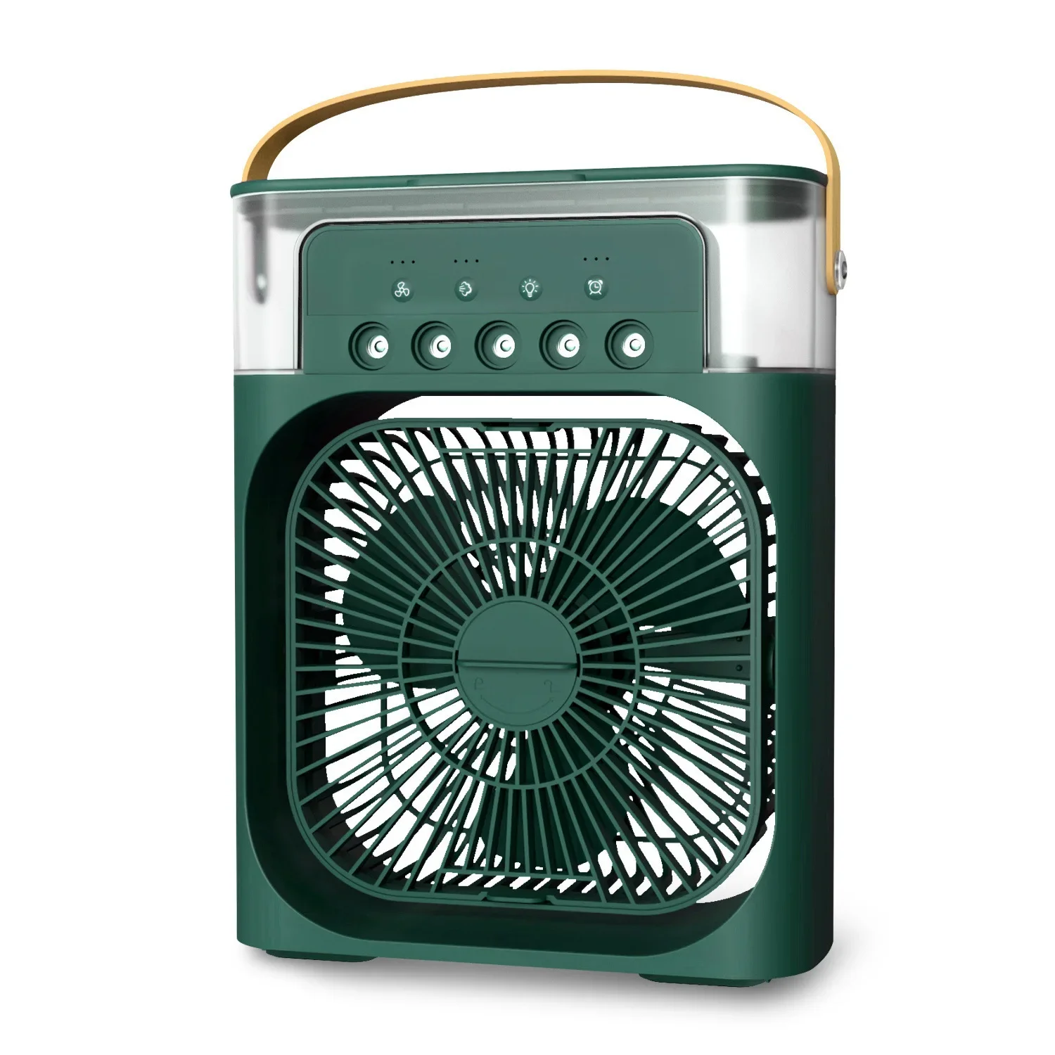 

Spray small fan five hole humidification small refrigeration air conditioner mini fan water-cooled silent air cooler