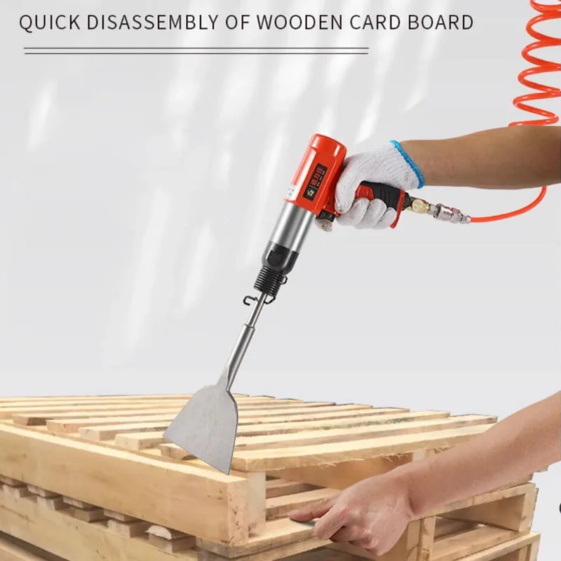 Pala pneumatica di livello industriale pistola a impatto pallet di legno rimozione artefatto potente vibrazione percussione scalpello lama allargata