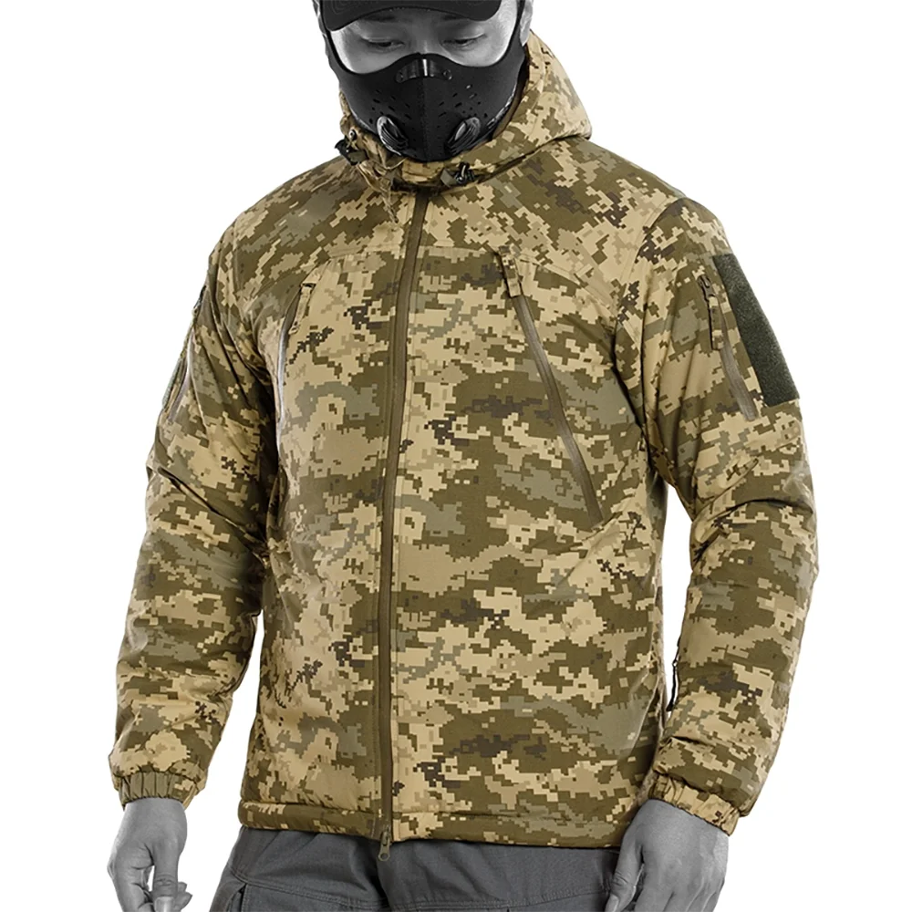 

Mig2.0 Tactical Jacket Military Fan Version High-Altitude Winter Camouflage Cotton Jacket Polar Cold Jacket Without Logo