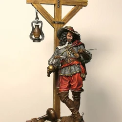 Figura de resina de jefe pirata, escenas de fantasía, 1/24 miniaturas a escala, Kit de modelo Diorama, juguetes sin montar y sin pintar, regalos