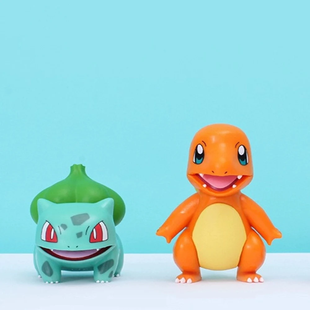 Pokemon films de dessins animés personnages monstres de poche monstre de poche jouets d'action figure modèles d'action pour animaux de compagnie cadeaux pour enfants