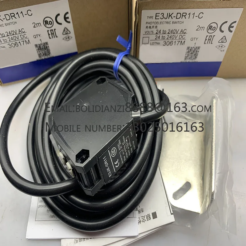 New Photoelectric Switch Sensor E3JK-DR11-C E3JK-DR12-C E3JK-DR12 DR11 RR11 RR12 In Stock