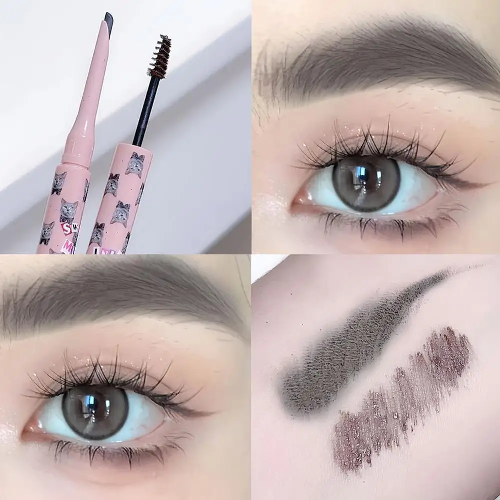 1 Stück doppel köpfiger Augenbrauen stift wasserdichter langlebiger Augenbrauen-Super kopf schlanker Microblading-Stift y5p3