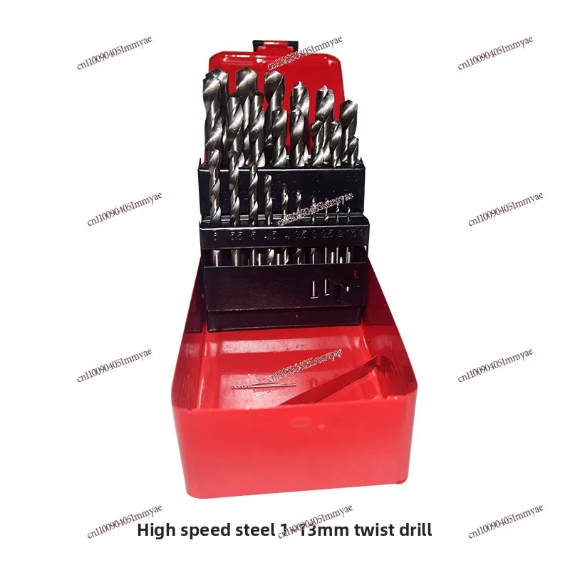 

Stainless steel cobalt twist drill bit 1-13mm household lathe straight shank drill bit accessories