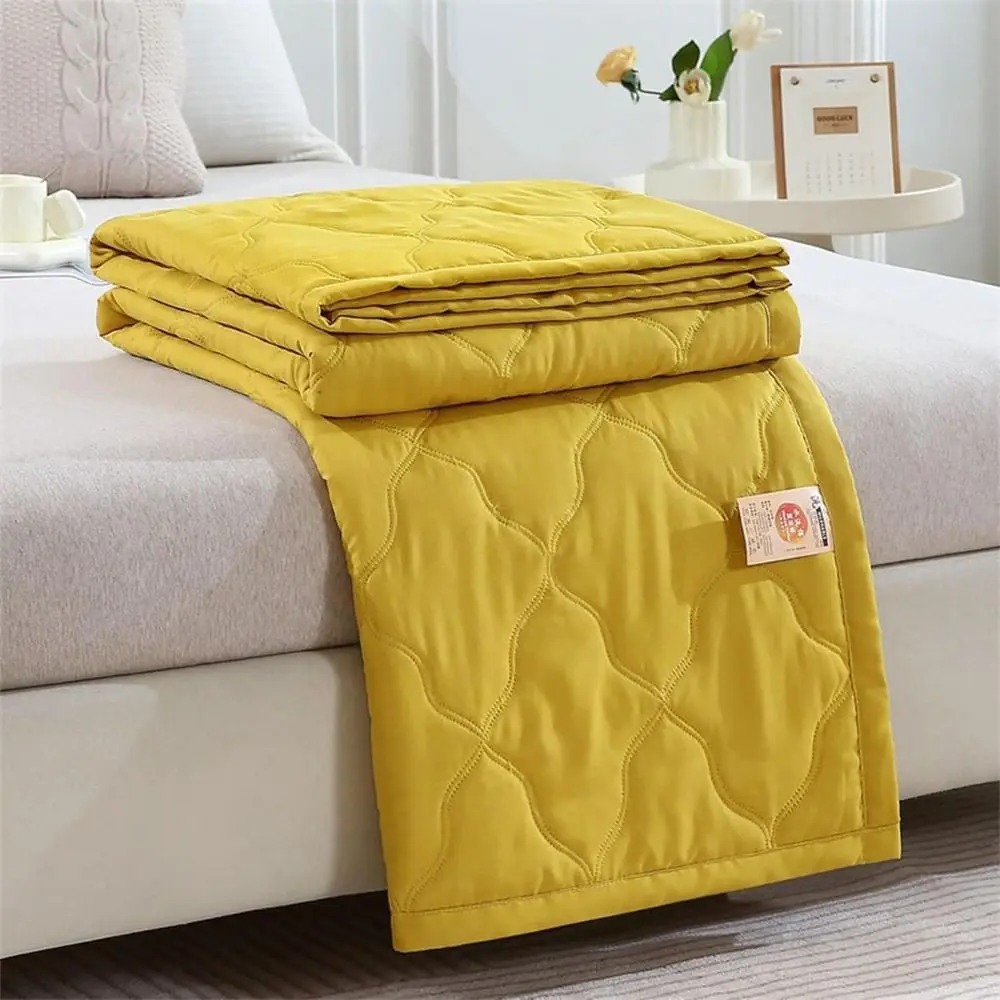 Summer Cooling Blanket Cooler Quilt Conditioning Quilt Double Sided Cold Effect Blanket Cooler Fiber Skin-Friendly Washed Cotton