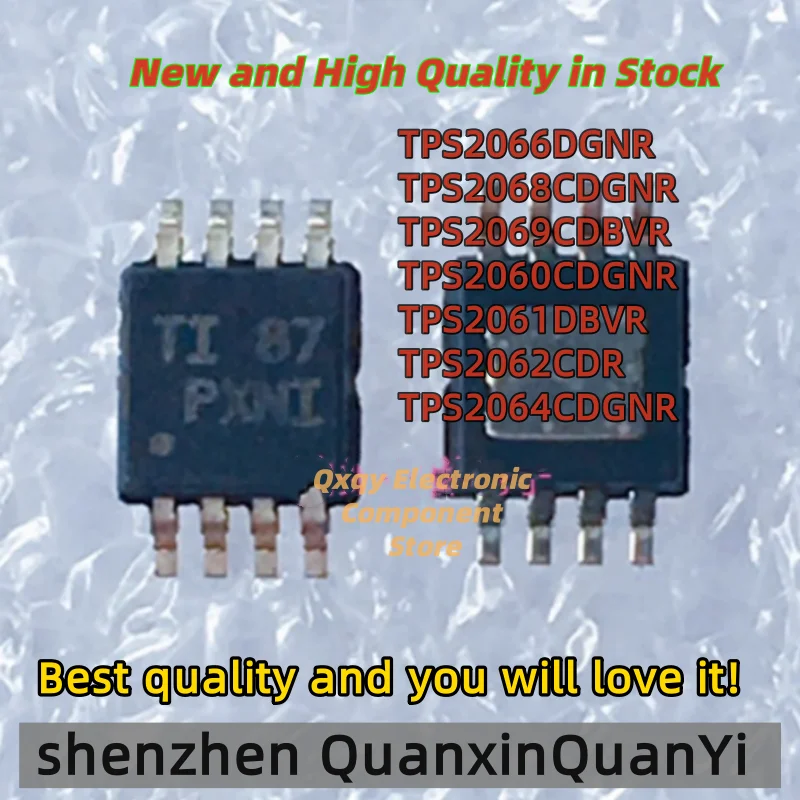 

10PCS NEW TPS2066DGNR 2066 TPS2068CDGNR PXNI TPS2069CDBVR PAKI TPS2060CDGNR VRAQ TPS2061DBVR 19HF TPS2062CDR 2062C TPS2064CDGNR