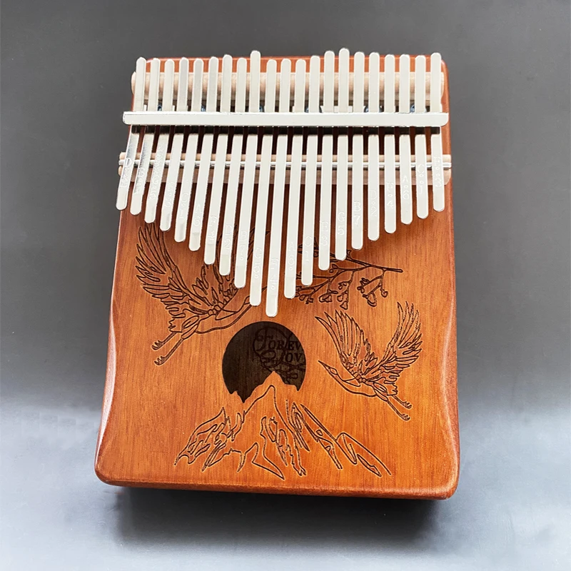 21 Keys Thumb Piano Calimba Professional Tuned Portable Kalimba 17Keys Mini Beginner\'s Malimba Birthday Festival Relaxation Gift