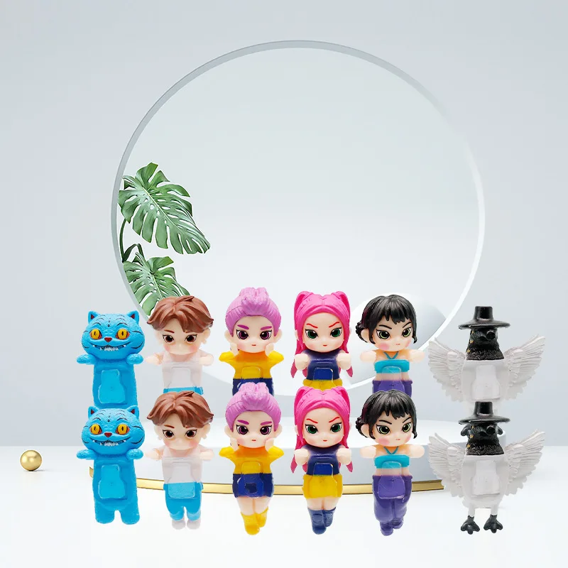 

Новое аниме K-POP Demonic Huntress Team Pupa Angel Blind Box Настольные фигурки Украшения для мобильных телефонов