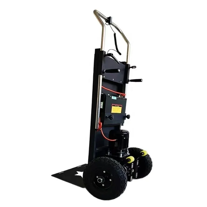 

Wendy 400kg Electric Stair Climbing Cart Steel Folding Hand Trolley Platform Structure for Cargo Handling OEM Customized Support