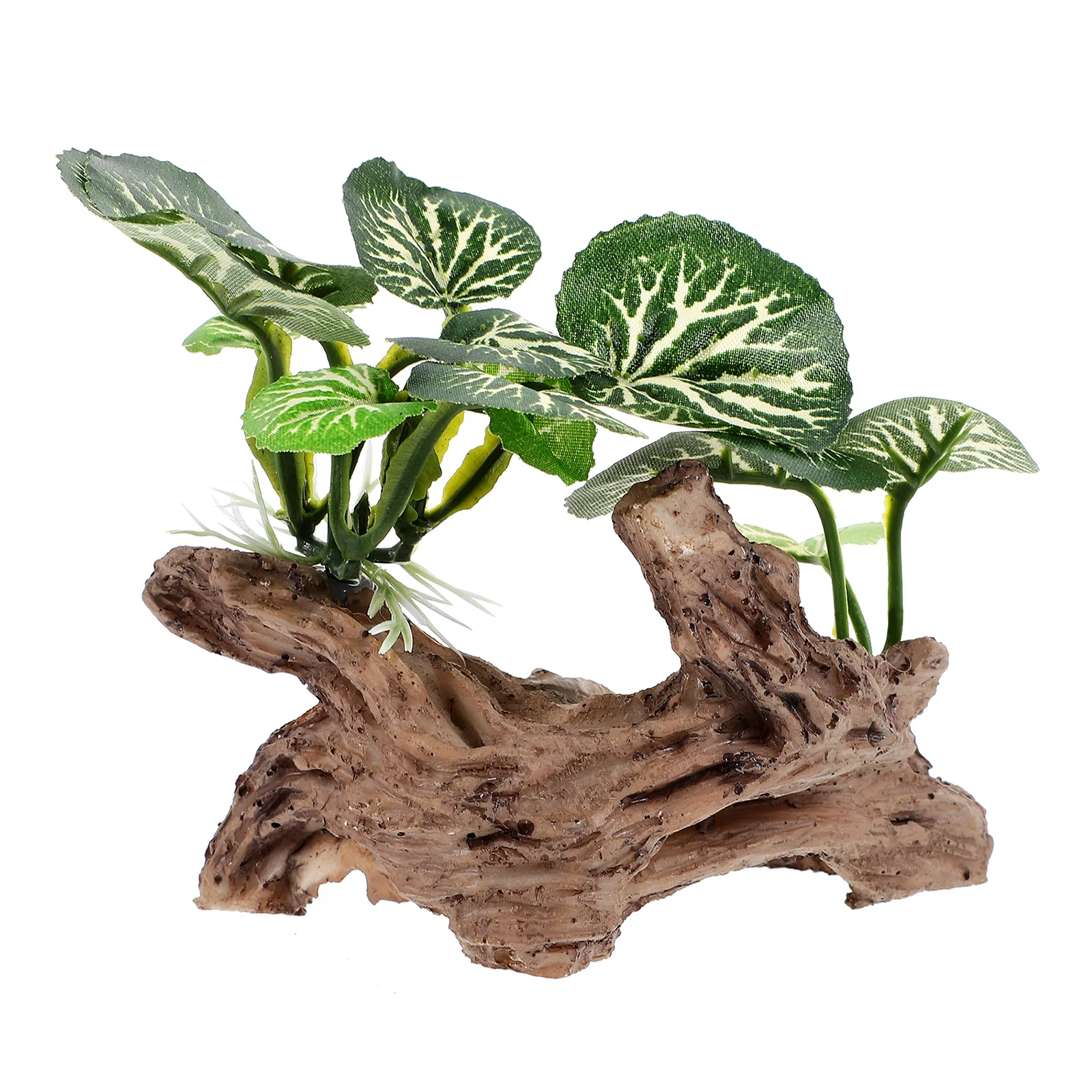 

Aquarium Decoration Realistic Trunk Model Fish Tank Shelter Supplies Fighting Cave Accessories Lifelike Plants Decor