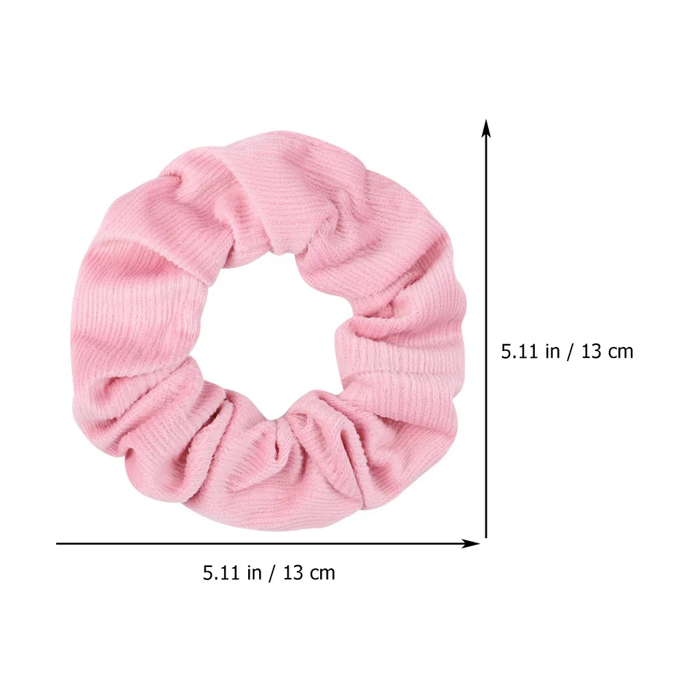 

6 шт., резинки для волос в стиле ретро, резинки для волос для толстой кишки, мягкие эластичные держатели для хвоста для женщин и девочек, повседневная одежда, вечерние, свадебные волосы