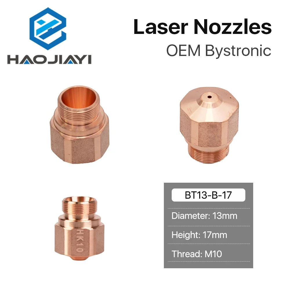 HK08 HK10 HK12 HK15 HK17 HK20 HK25 HK30 Laser Nozzles for OEM  Fiber Laser Cutting Machine