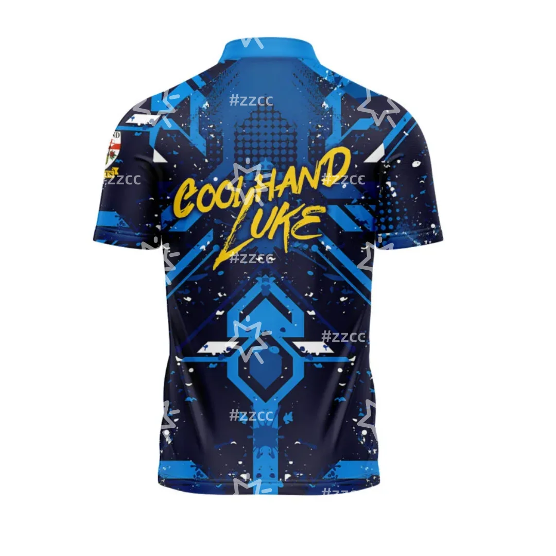 2026 PDC Luke Littler Darts Polo Zip-Up Shirt Darts Jersey Sports Dry Quickly Men's T-Shirt Children's Clothing Tee Y2k Woman