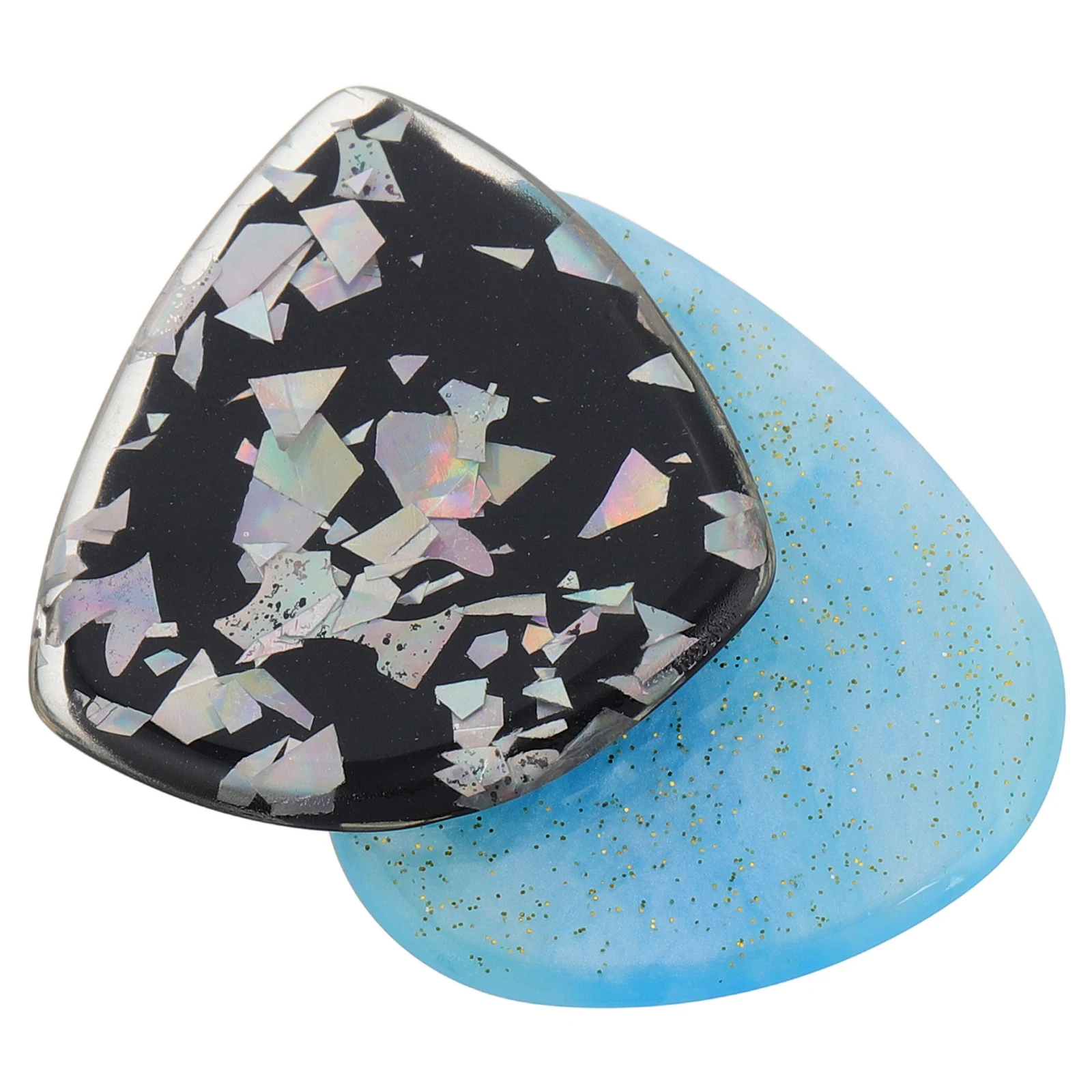 

2pcs Durable Thick Design Picks for Acoustic Electric Small Guitar Picks Bass Guitar Cute Accessories Performance