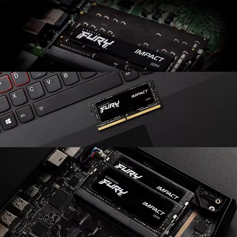 Kingston FURY Impact DDR4 SODIMM ノートパソコン用RAM 8GB 16GB 2133