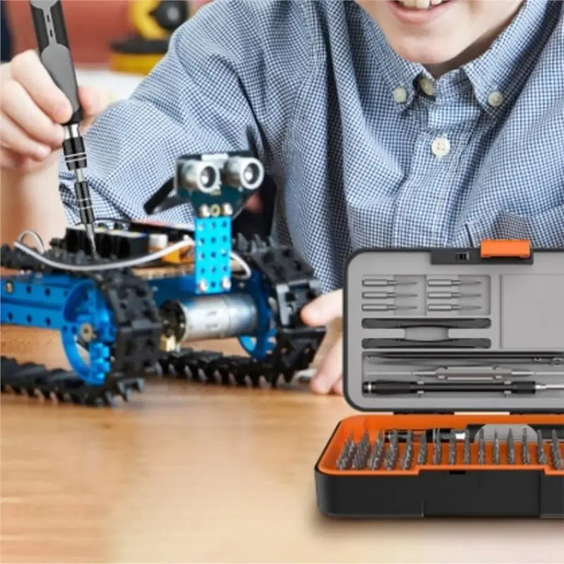 USER FRIENDLY-Screwdriver Tool Box Multi Functional Precise Repair Kit For Home And Electronics