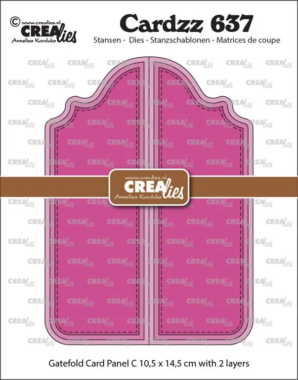 Gate fold card Panel Metal Cutting Dies Scrapbook Diary Decoration Stencil Embossing Template DIY Greeting Card Handmade 2026