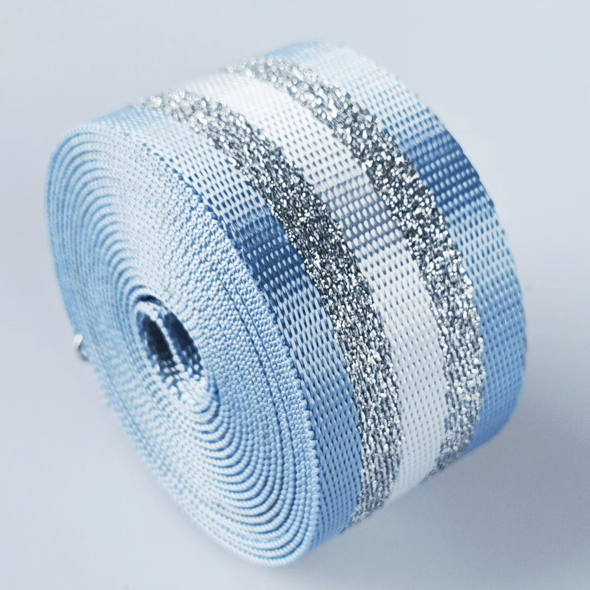 3 Yard 1,5 inch/3,80 cm Lurex Strip Jacquard Nylon Webbing Band voor Handtas DIY knutselen