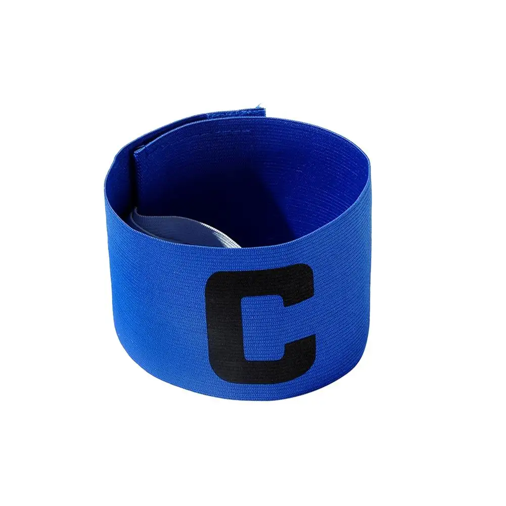 Pita Lengan Sepak Bola Pembungkus Nilon Pita Lengan Kompetisi Sepak Bola Hadiah (Biru)