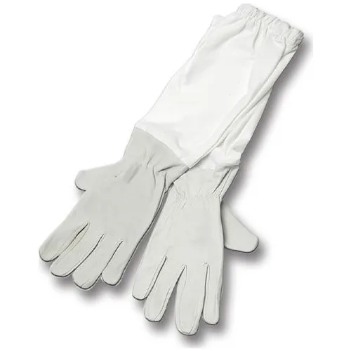 Leather beekeeper glove, beekeeping supplies protective clothing bee dişlemesine protection against