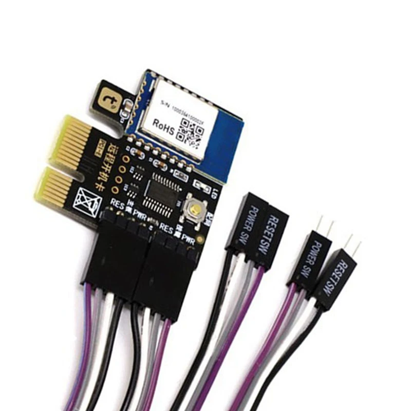 N15R-6X A3 Tuya Wifi PC Power Switch Computer Remote Boot Startup Card Telecommuting PICE MINI Card APP Remote Control