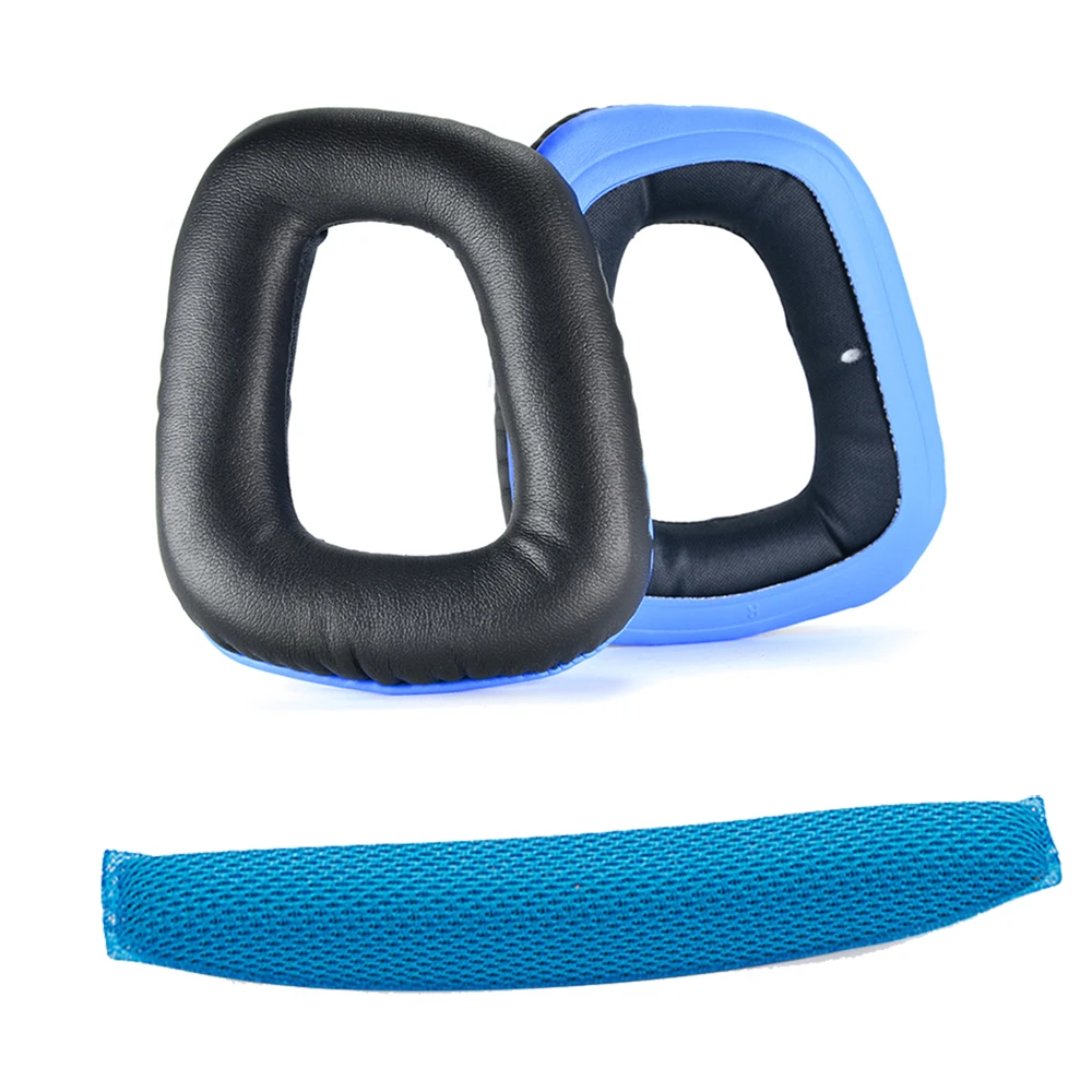 Replacement Ear Pads for Logitech G331, G430, G432, G332, G930, G431 Headphones Ear Cushions, Headset Earpads, Head beam cushion