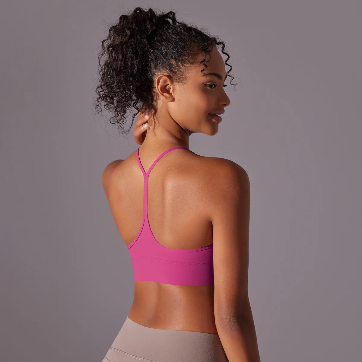 

Women Sport Bra Fitness Yoga Top Underwear Soft Y Line Back Running Gym Crop Top Workout Bra With Chest Pad Push Up Yoga Bra