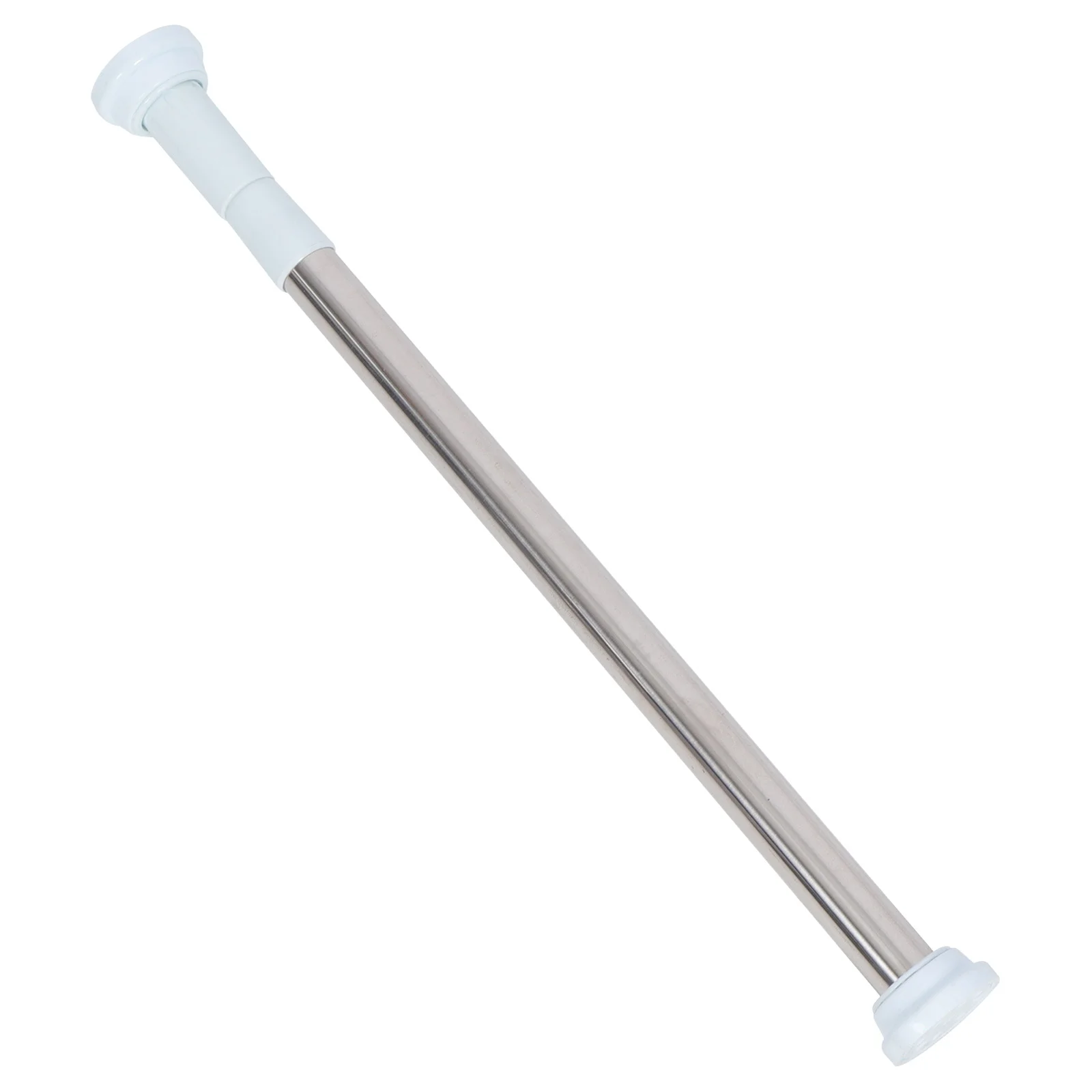 

Spring Tension Rod Clothes Rail Curtain Rods Door Adjustable Stainless Steel Telescoping Pole