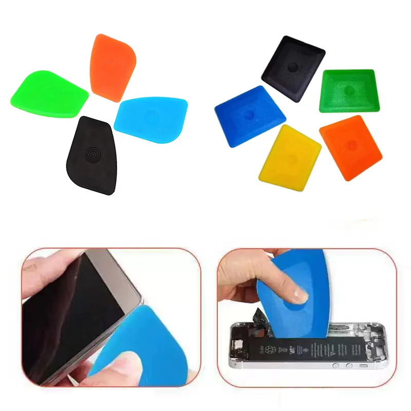 

Пластиковый открывающийся инструмент, нескользящая карточка, безопасная открывалка для смартфона iPad, ремонт ЖК-экрана, задний корпус, инструмент для разборки аккумулятора