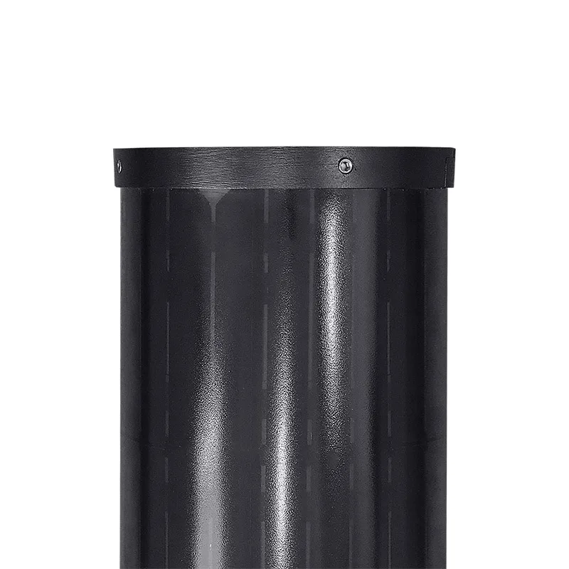 سعر المصنع لوحة البائعين 12 فولت منتجات الطاقة أنبوب شكل لوحة لوحة طاقة شمسية أسطوانية لقطب ضوء LED #4