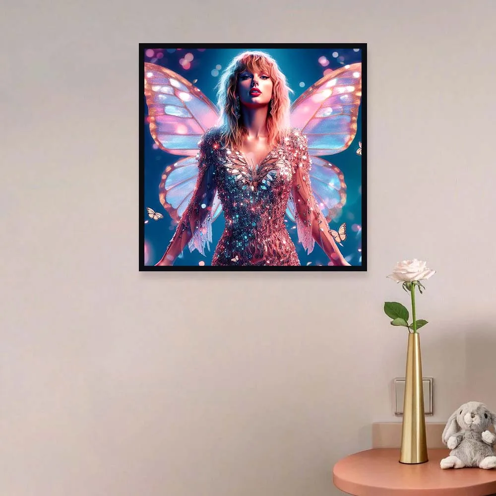 Taylor-Alison-Swift Star 5D DIY Square Diamond Painting Art Famous Singer Diy Cross Stitch Embroidery Handcraft Home Decor