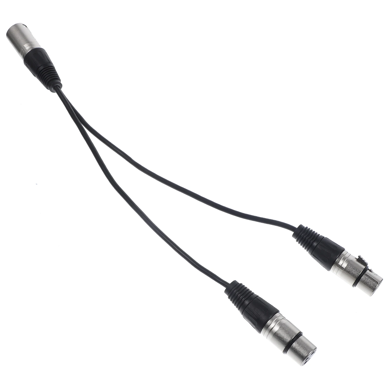 

PVC Steel Wire Cable for Electric Mic Speaker Connection Xlr Splitter Cables Long Enough Easy Use Household Audio Wire