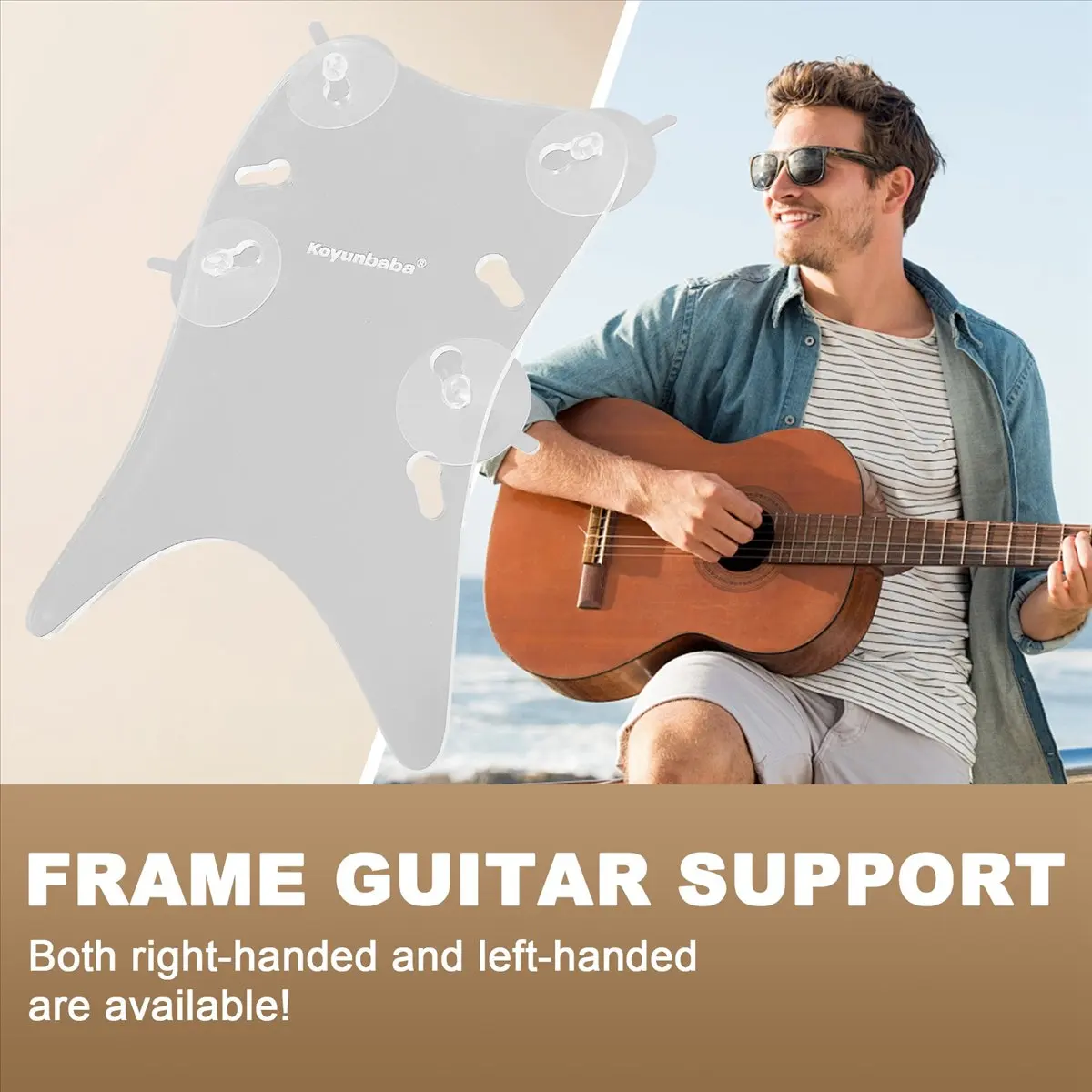【CYBER MONDAY】Classical Guitar Support Suction Steamline Guitar Support Frame Guitar Support